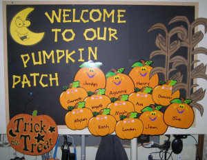 have added an October bulletin Board idea to the 123 Learn ONLINE ...
