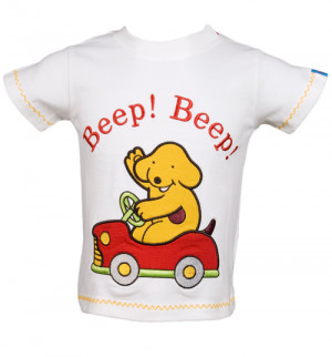 Kids Spot The Dog Beep Beep T-Shirt from Fabric Flavours