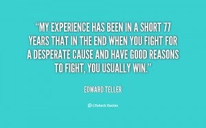 Quotes by Edward Teller