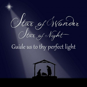 8X8 Christmas Quotes Star of Wonder Instant by WriteontheDot, $3.00