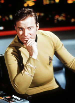 Captain JAMES T, KIRK, EVERYONE! (Aka, William Shatner).