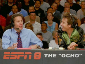 ... color commentator Pepper Brooks) are hilarious together in DODGEBALL