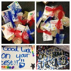 GOOD LUCK ON YOUR TEST treats for our classmates! My kiddos LOVED ...