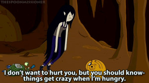 cute adorable Marceline quote life food cartoon television cartoon ...
