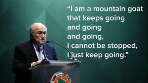 Sepp Blatter quotes
