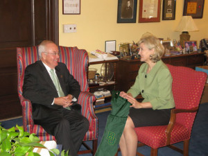 Kenn Star meets with Kay Bailey Hutchison