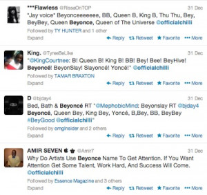 Tweets From Beyonces Fans