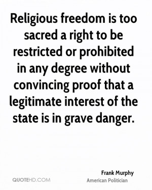 Quotes About Religious Freedom