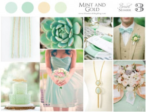 Source blushweddingblog mint and gold wedding inspiration