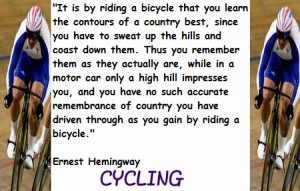 Cycling Quotes More