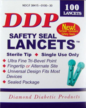 DDP Safety Seal Lancets