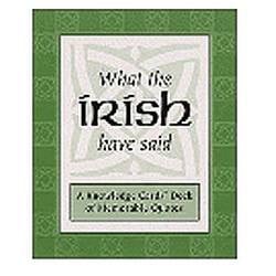 irish quotes cards over 50 cards featuring famous quotations and a ...