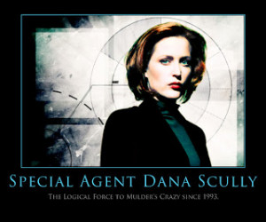 ... selecting Gillian Anderson for the role of Special Agent Dana Scully