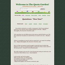 How True! - Funny Quotes About Life's Little Frustrations