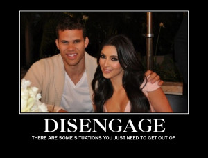 Hunter Motivational Poster: Disengage