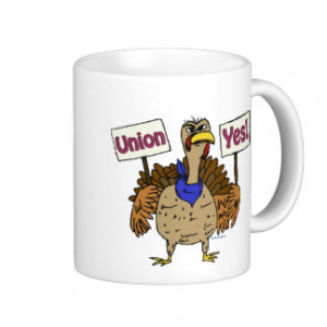 Union Yes - Talking Turkey Coffee Mug
