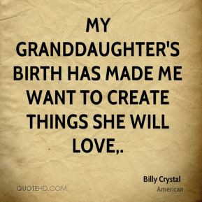 ... granddaughter's birth has made me want to create things she will love