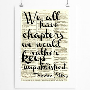 ... Chapters We'd Rather Keep Unpublished Wall Decor, Art Print, Wall Art