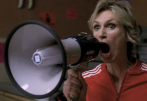 ... five) and the delicious maliciousness of Sue Sylvester (Jane Lynch