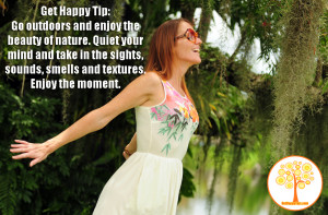 Get Happy Tip, Go Outdoors And Enjoy The Beauty