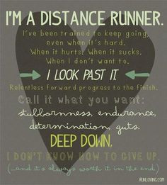 ... This is what makes me happy. No PR just run...long ...this is me! More