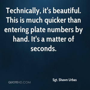 Technically, it's beautiful. This is much quicker than entering plate ...