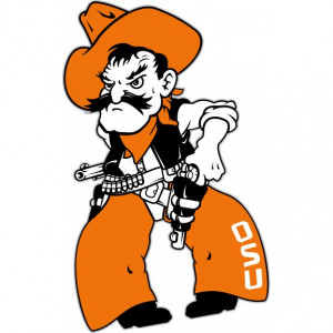 pistol pete cowboy logo download the vector logo of the oklahoma state