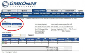 How to Access your Citisec Account