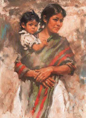 Shriya Das - Mother and child