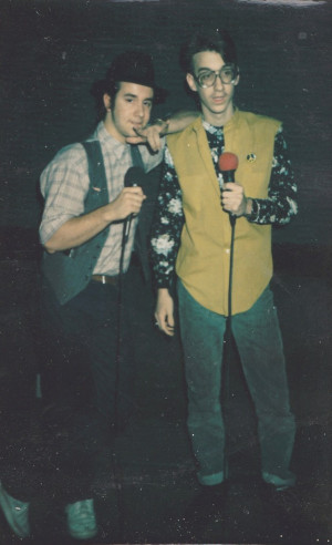 1989 - with Brother Dave.