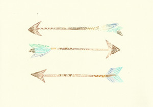 Displaying 20> Images For - Feather Arrow Art...