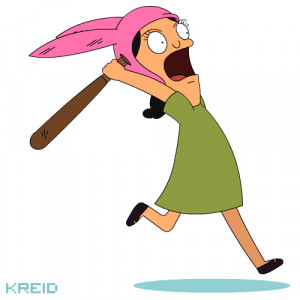 Bob's Burgers -Louise Belcher by Kreid/TheKreid (see description)