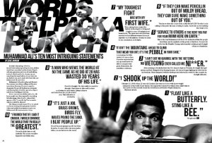 Muhammad Ali: Words That Pack a Punch