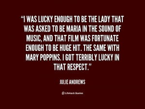 Julie Andrews Sound Of Music Quotes