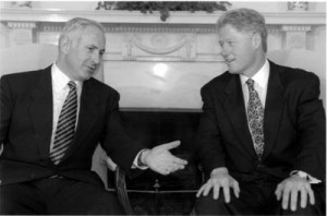 President Clinton & Israeli Prime Minister Benjamin Netanyahu, 1997 ...