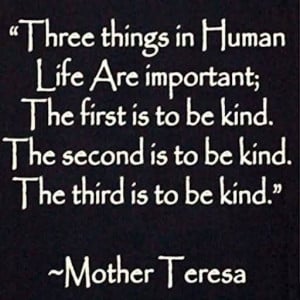Three Things In Human Life Are Important