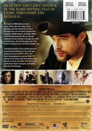 The Assassination of Jesse James (US - DVD R1 | HD | BD RA)