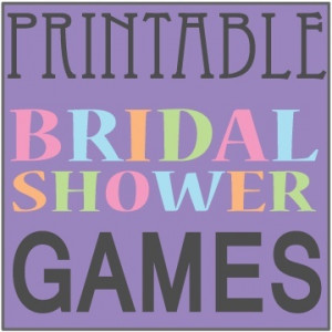 you can print f - Printable Bridal Shower Games that you can print ...