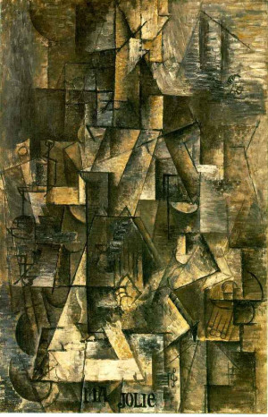 Pablo Picasso, The Aficionado (1912)