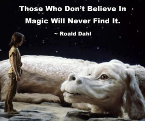 Those who don't believe in magic
