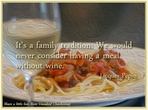 On tradition, by Jacques Pepin. Share!