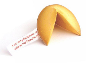 Fortune Love Note Cookie