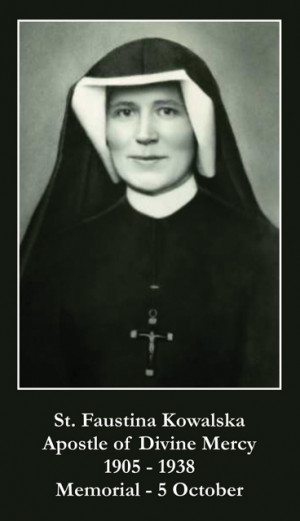 More information about St. Faustina can be found at the following web ...