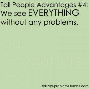 Tall People Problems
