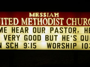 Funny Church Signs From Facebook
