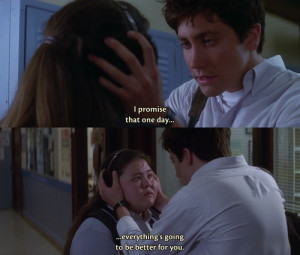 donnie darko, promise, quote, text