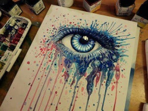 art, cute, eye of color, love, pretty, quote, quotes