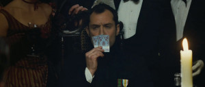 Photo of Jude Law, who portrays Dr. John Watson in 
