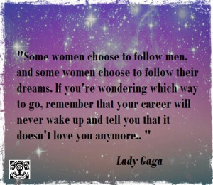 Lady GaGa quote