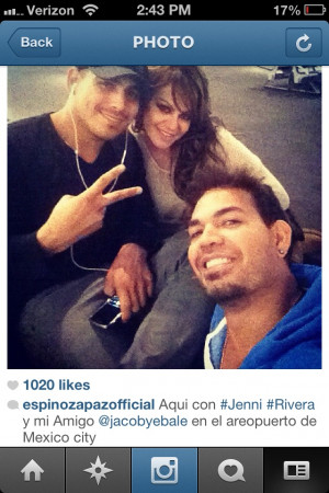 Jenni Rivera Espinoza Paz y Jacob Estrellas total...RM